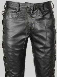 Balck Leather Pant